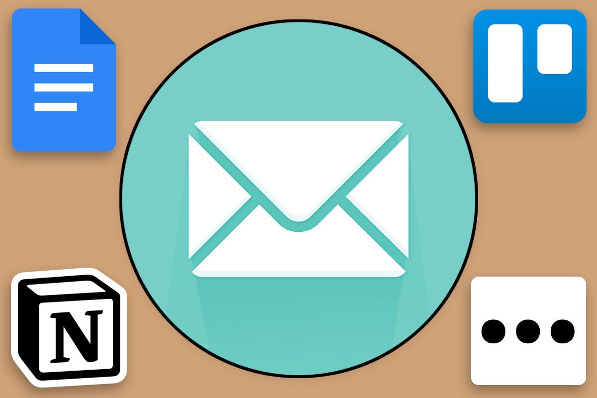 Google Docs, Trello, Notion - inbox